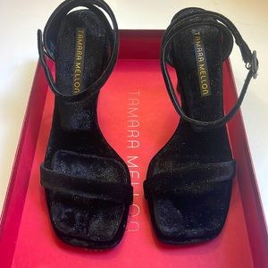 Tamara Mellon Velvet Heels